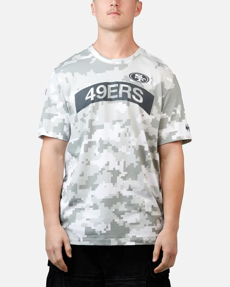 Nike San Francisco 49Ers Salute To Service T-Shirt Camouflage 1