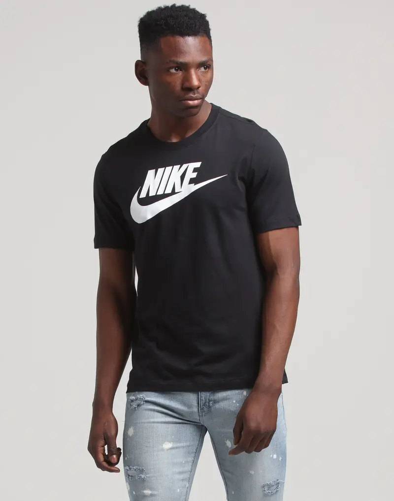 Nike Sports Wear Ss Tee Black/White 1