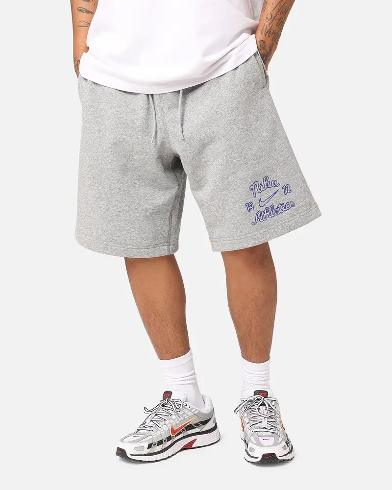 Nike Sportswear Club Essential French Terry Shorts Dark Grey Heather 1