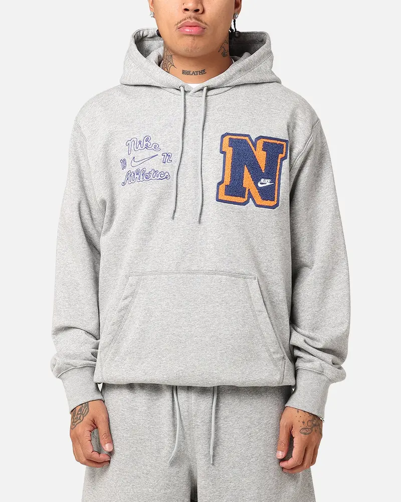 Nike Sportswear Club Essential Hoodie Dark Grey Heather 1