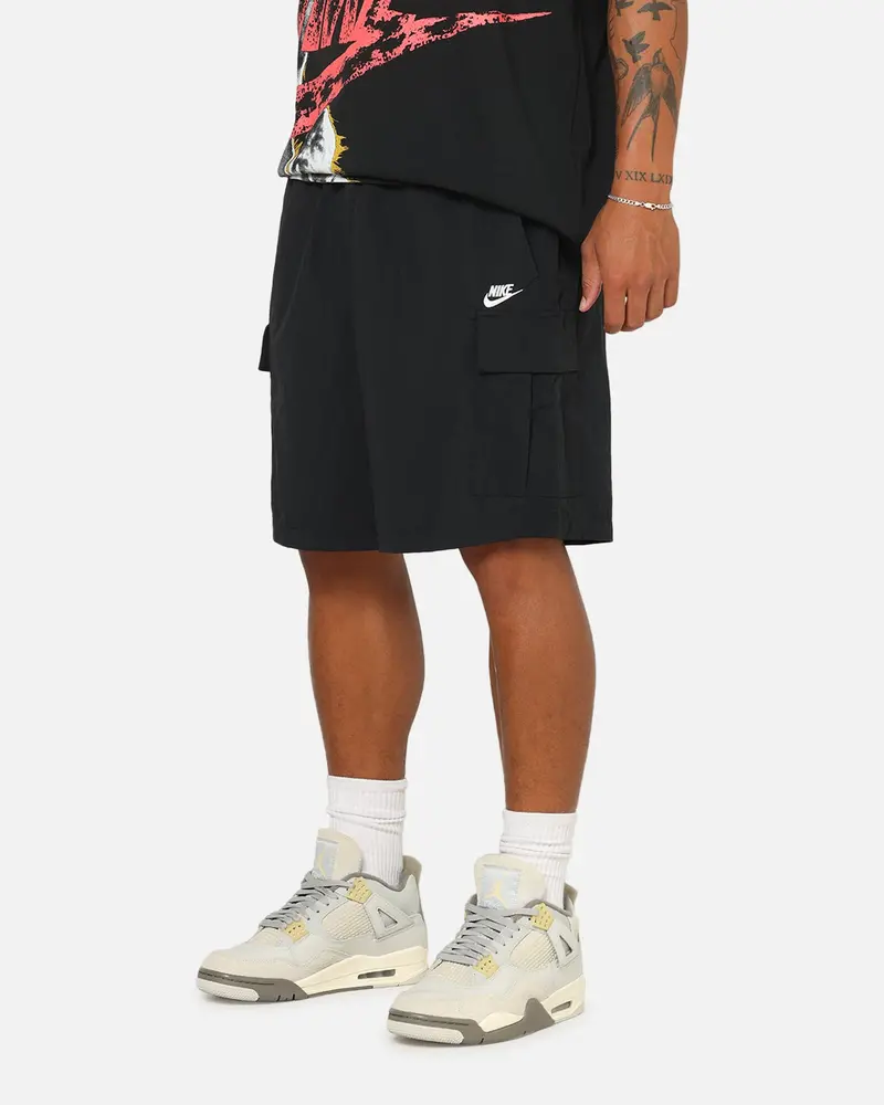 Nike Sportswear Club Utility Shorts Black/White 1