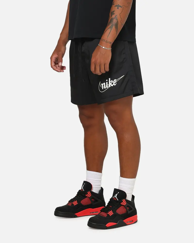 Nike Sportswear Club Woven Flow Shorts Black 1