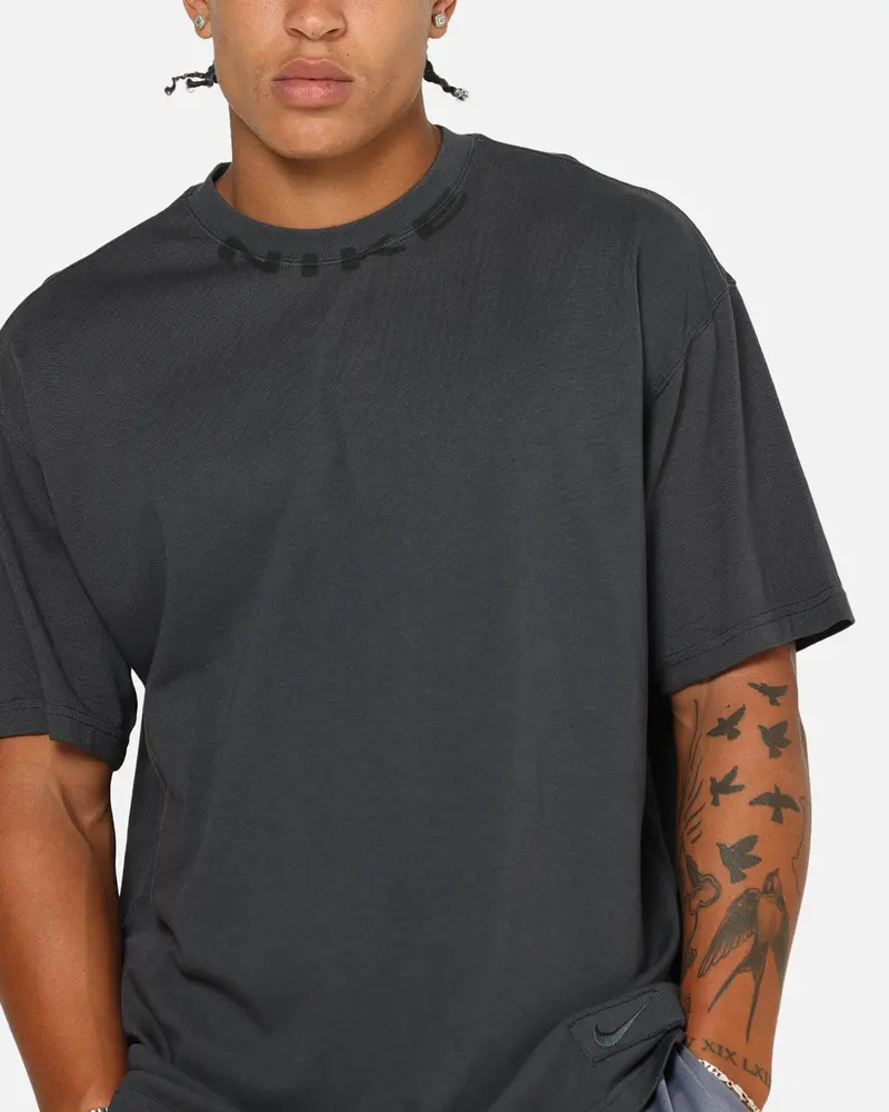 Nike Sportswear Collar Print T-Shirt Anthracite 6