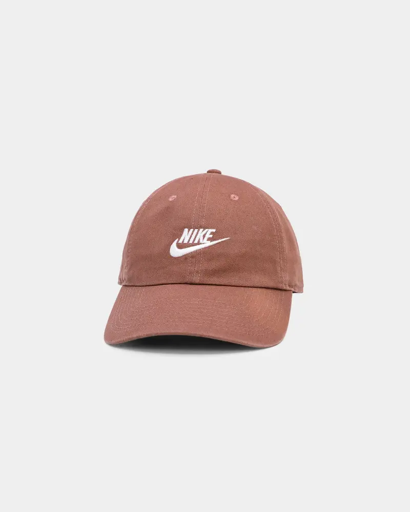 Nike Sportswear Heritage86 Futura Washed Strapback Mineral Clay 1