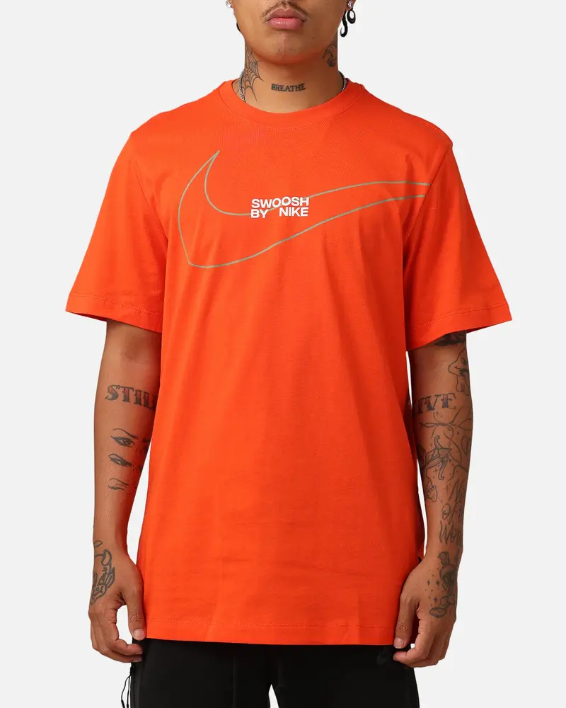 Nike Sportswear Liberty Big Swoosh T-Shirt Picante Red 1