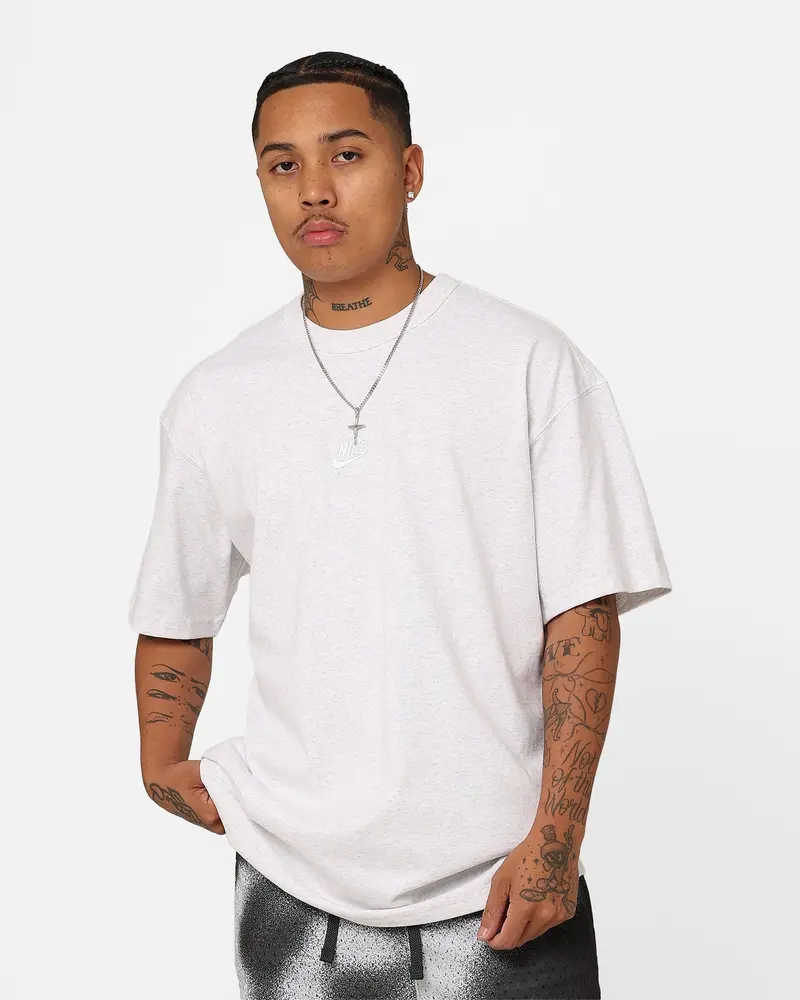 Nike Sportswear Premium Essentials Sustainable T-Shirt Birch Heather 1