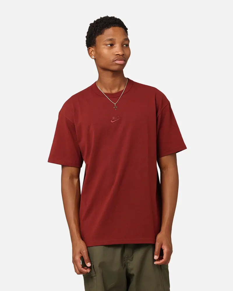 Nike Sportswear Premium Essentials Sustainable T-Shirt Dark Team Red 1