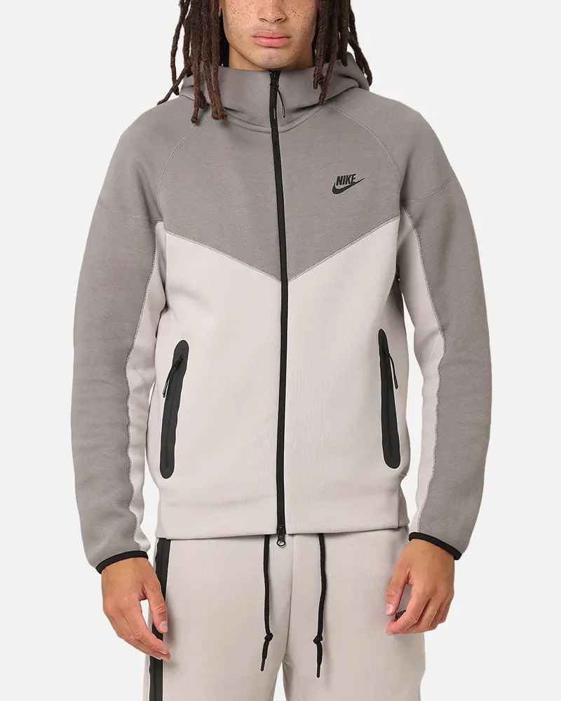 Nike Sportswear Tech Fleece Windrunner Full Zip Hoodie Lt Iron Ore/Flat Pewter/Black 1
