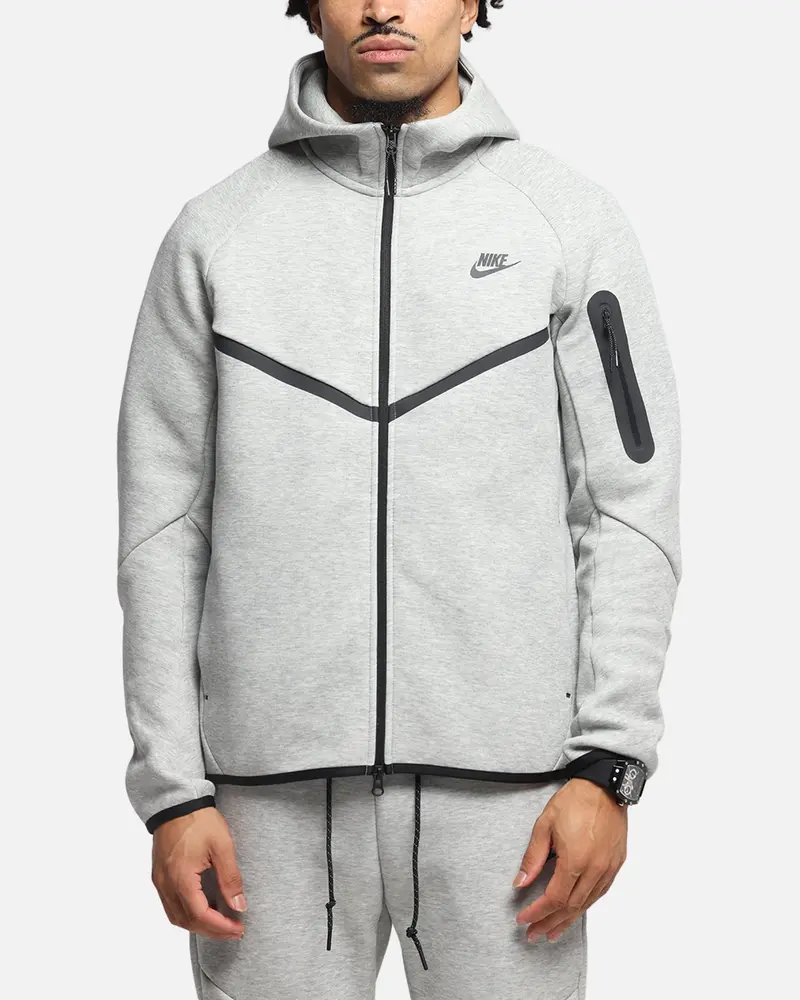 Nike Sportswear Tech Fleece Windrunner Jacket Dark Grey Heather 1