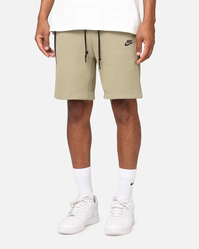 Nike Tech Fleece Shorts Neutral Olive 1