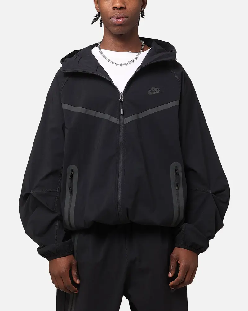 Nike Tech Woven Full Zip Jacket Back/Black/Black 1