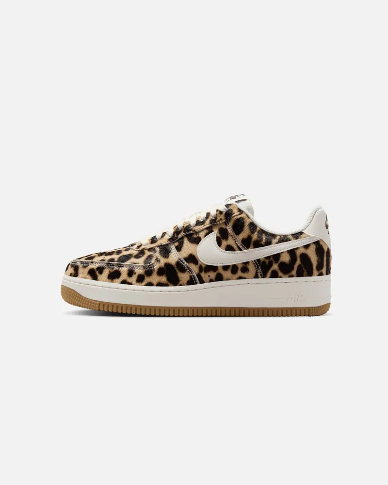 Nike Women's Air Force 1 '07 "Cheetah" Baroque Brown 1
