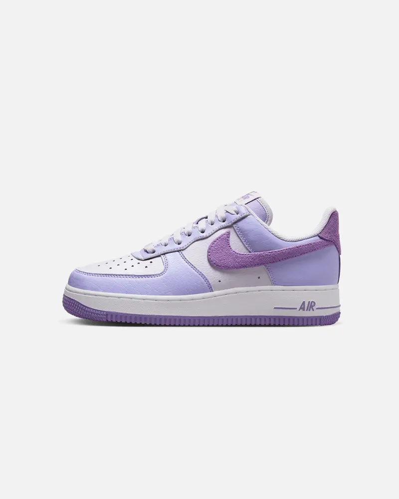 Nike Women's Air Force 1 '07 Next Nature Hydrangeas/Black 1
