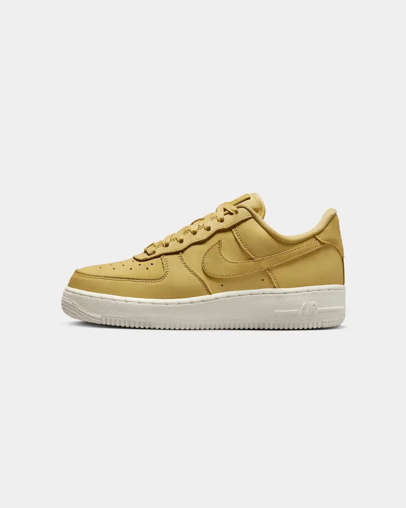 Nike Women's Air Force 1 '07 Premium Saturn Gold/Sail 1