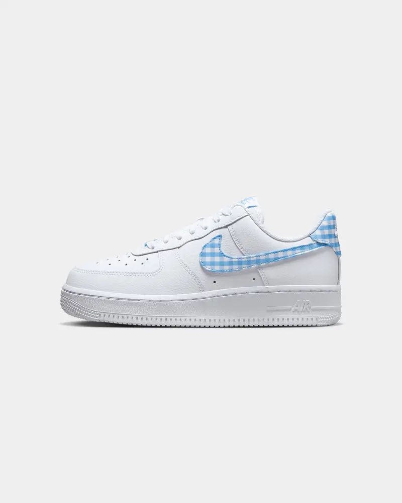 Nike Women's Air Force 1 '07 White/University Blue 1
