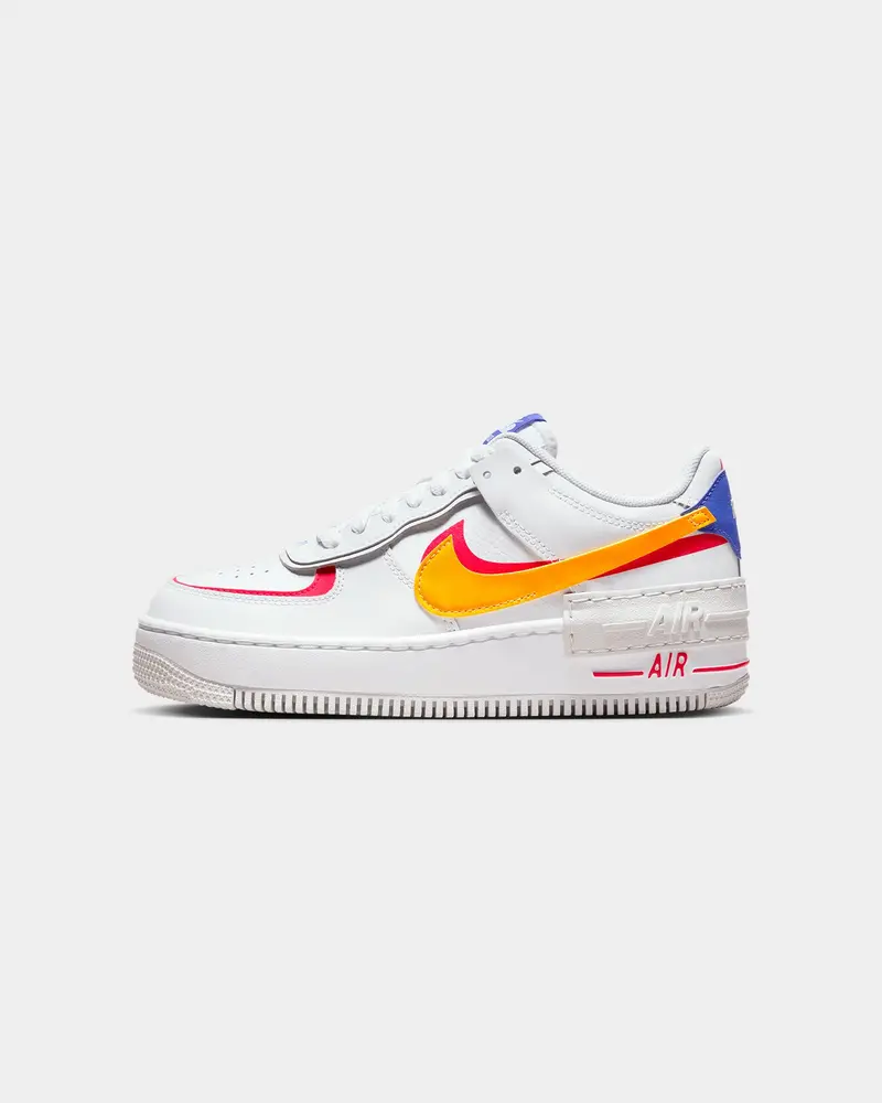 Nike Women's Air Force 1 Shadow "Gundam" White/Sundial 1