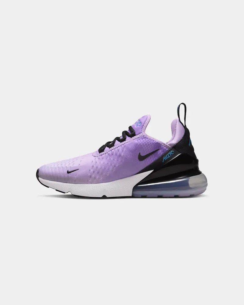 Nike Women's Air Max 270 Lilac/Black-University White 1