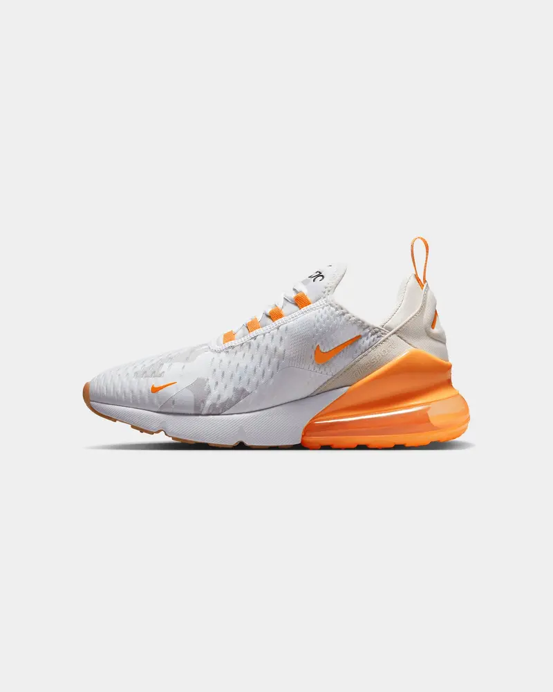 Nike Women's Air Max 270 Se White/Vivid Orange 1