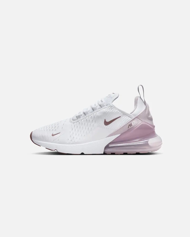 Nike Women's Air Max 270 White/Platinum 1