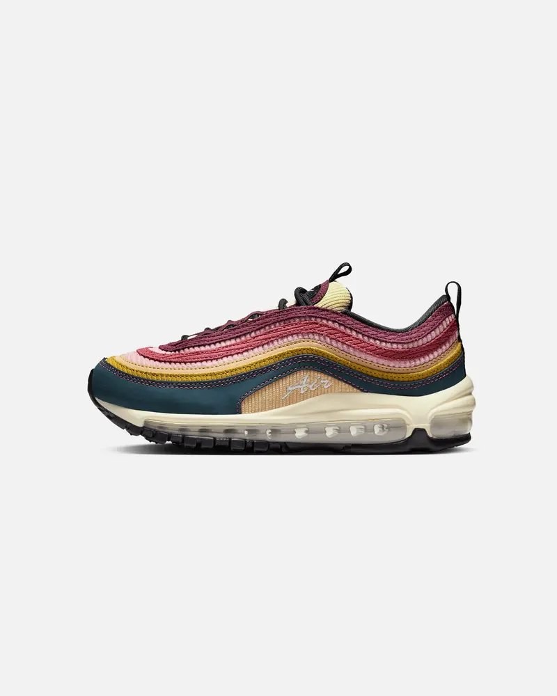 Nike Women's Air Max 97 "Cordairoy" Deep Jungle/White 1