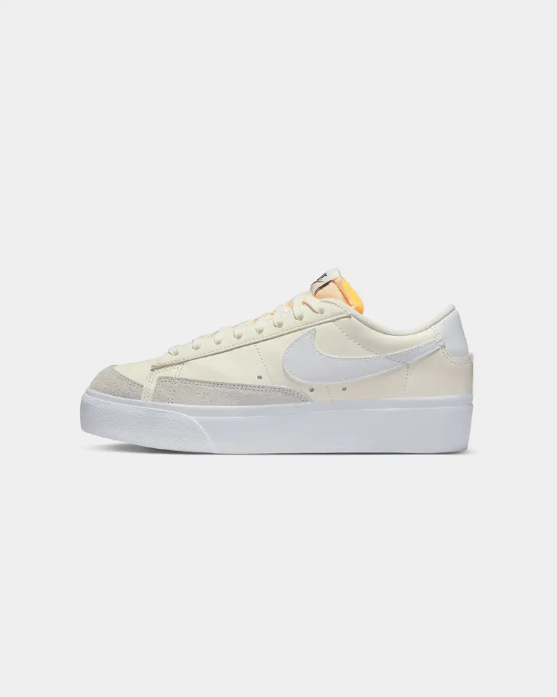 Nike Women's Blazer Low Platform Sail/White-White 1