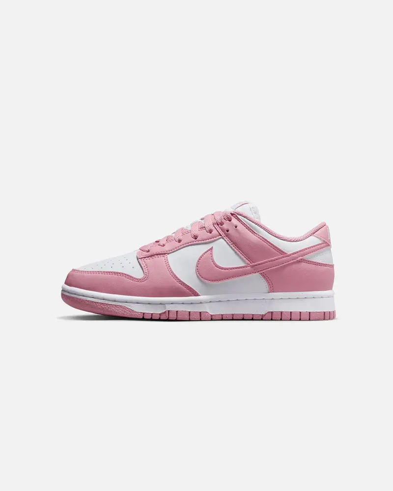 Nike Women's Dunk Low Next Nature "Elemental Pink" White/Pink 1