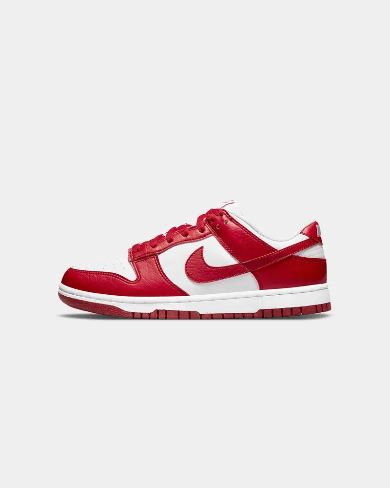 Nike Women's Dunk Low Next Nature "Gym Red" White/Gym Red 1