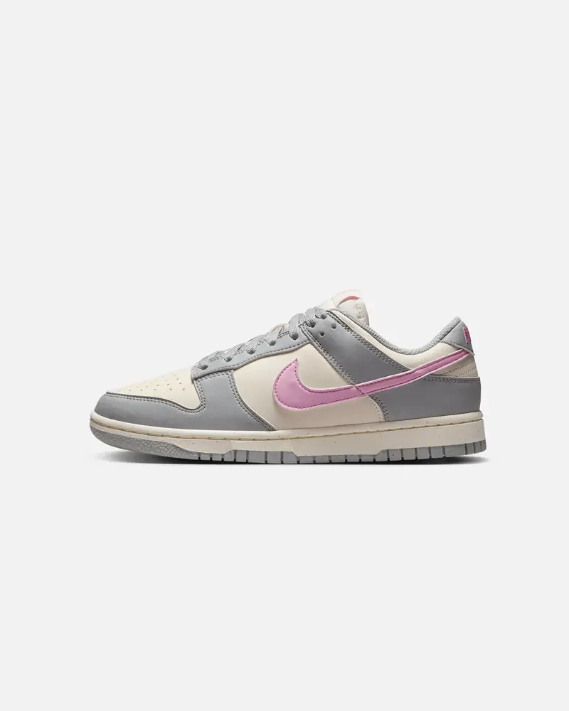 Nike Women's Dunk Low Next Nature Smoke Grey/Pink Rise 1