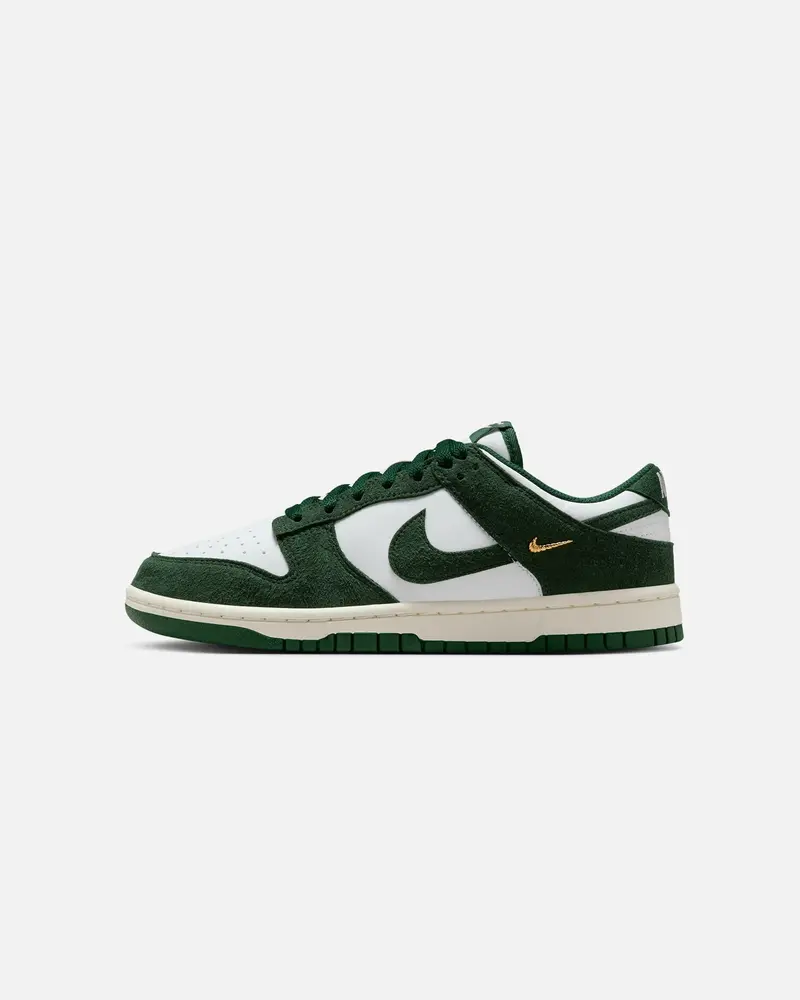 Nike Women's Dunk Low "Suede Pack" White/Green 1