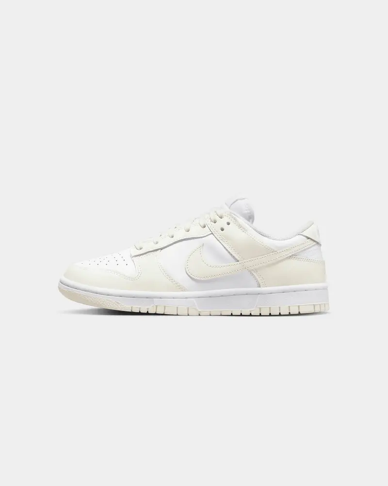 Nike Women's Dunk Low White/Sail-White 1