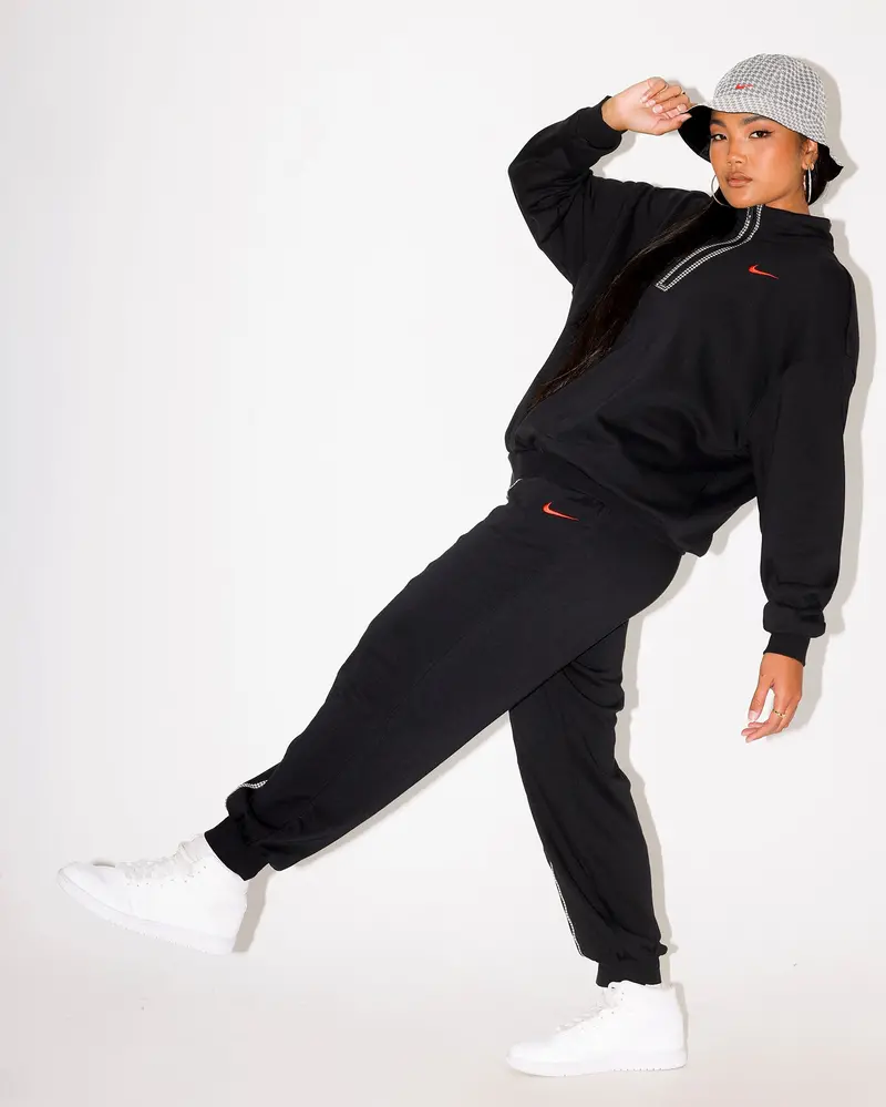 Nike Women's Nike Sportswear Icon Clash Fleece Jogger Black 1