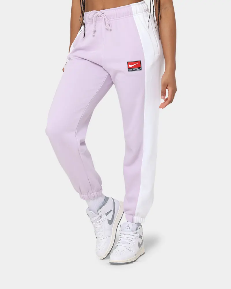 Nike Women's Nike Sportswear Team Nike Fleece Pants Doll/White 1
