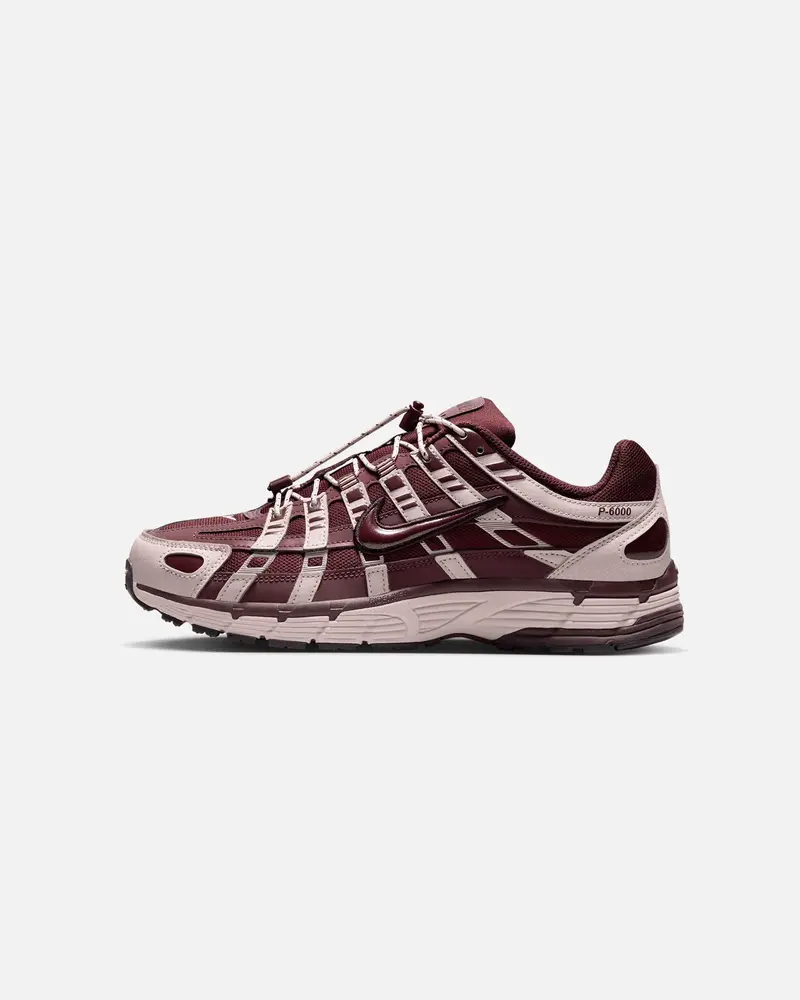 Nike Women's P-6000 Red/Burgundy Crush 1
