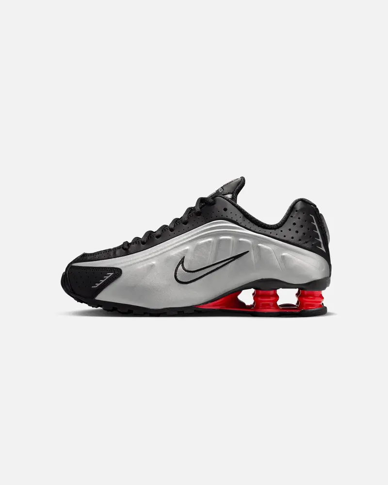 Nike Women's Shox R4 Black/Silver 1