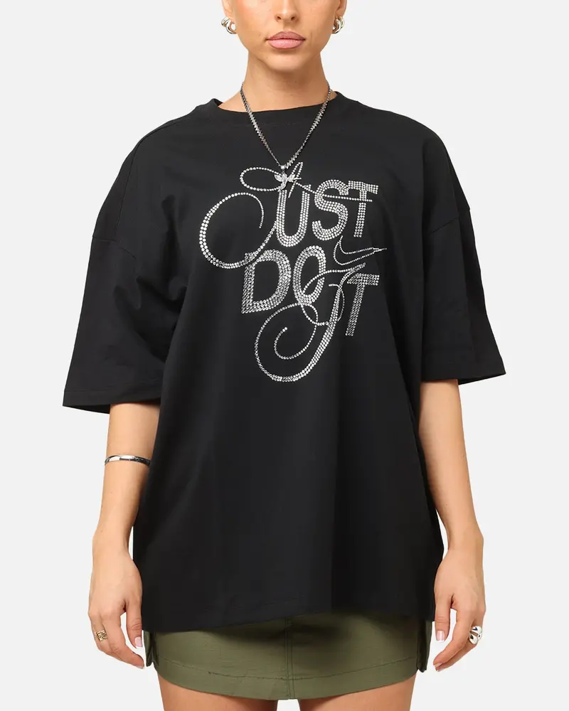 Nike Women's Sportswear Dance Oversized T-Shirt Black 1