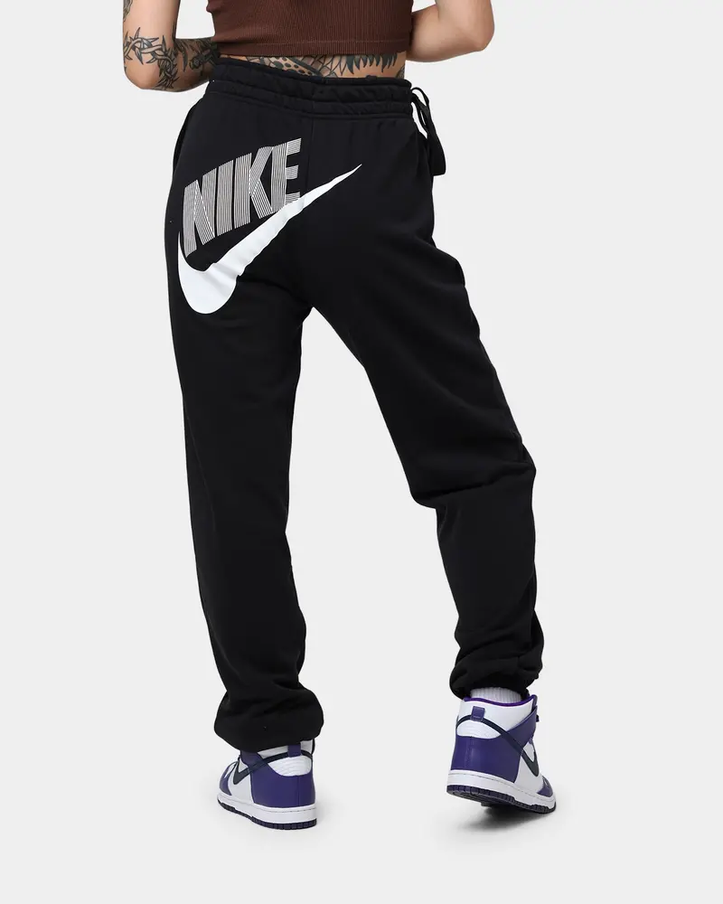 Nike Women's Sportswear Loose Fleece Dance Pants Black 1