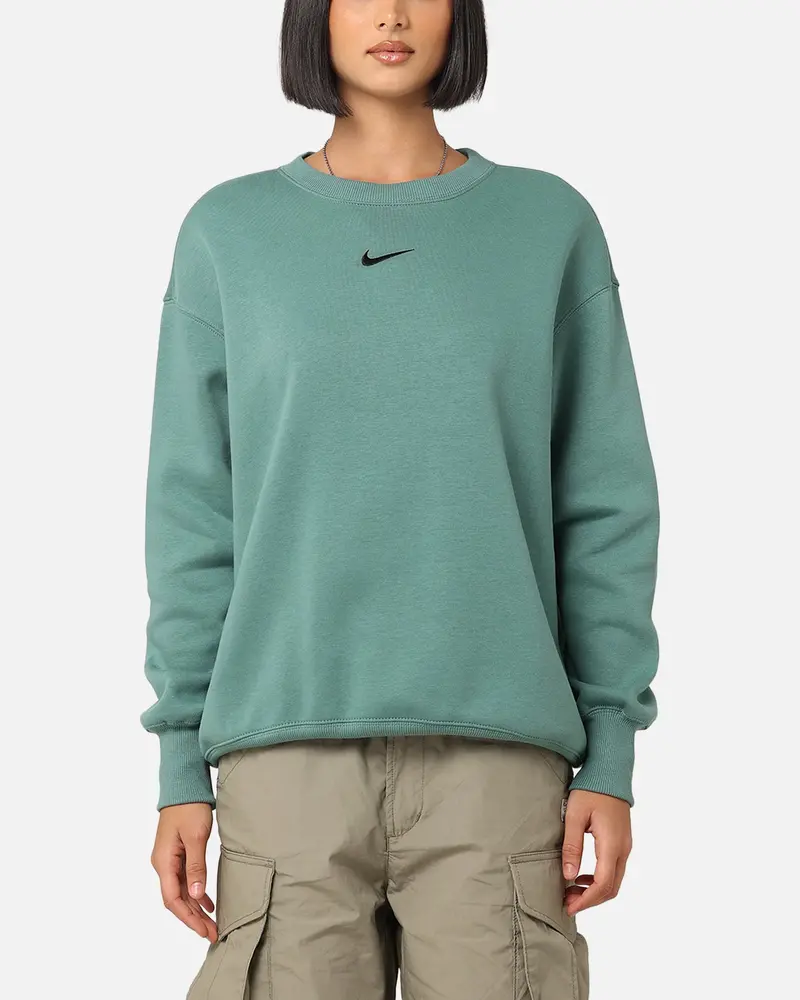 Nike Women's Sportswear Pheonix Fleece Oversized Crewneck Bicoastal/Black 1