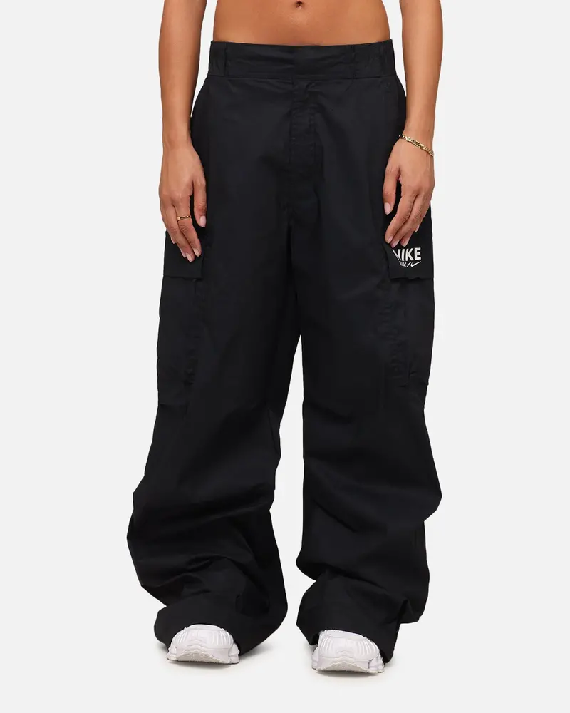 Nike Women's Sportswear Woven Pants Black 1
