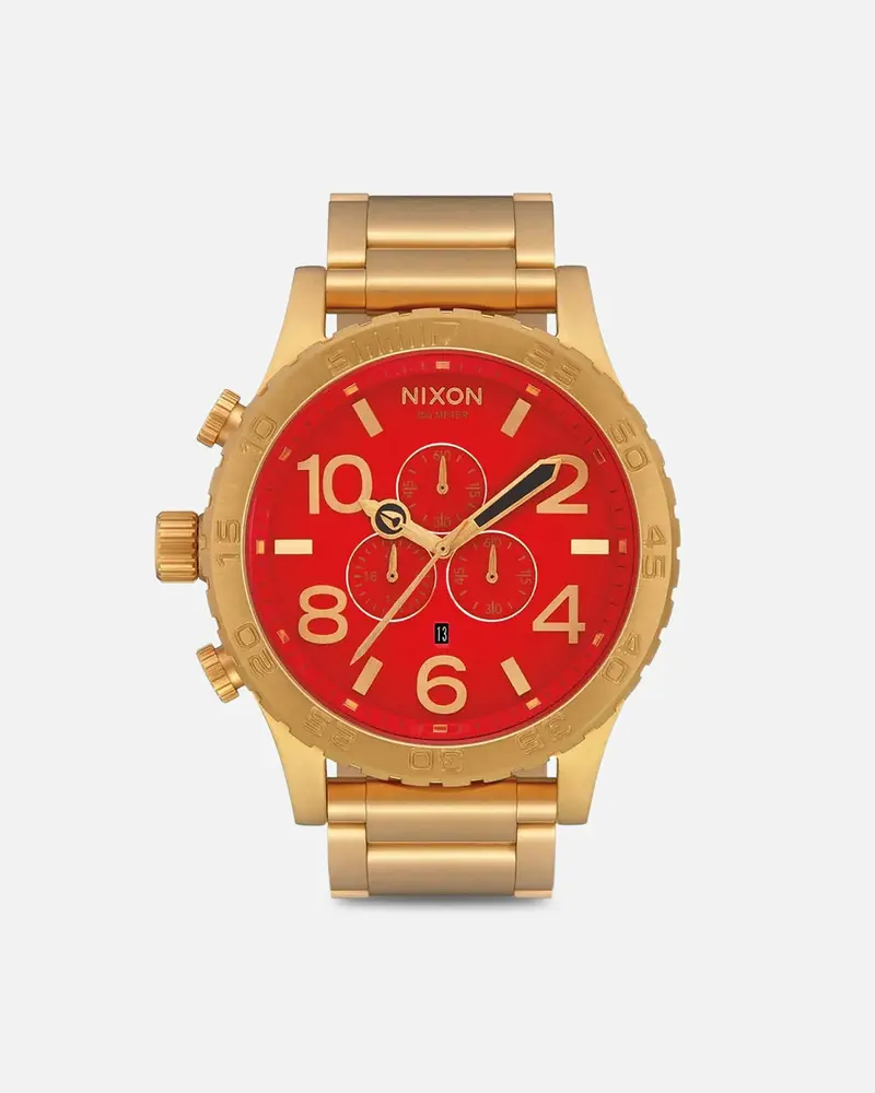 Nixon 51-30 Chrono Gold/Red 1