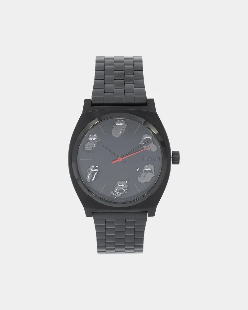 Nixon Rolling Stones Time Teller All Black 1