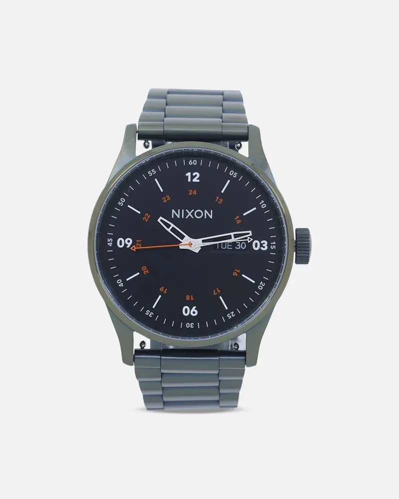 Nixon Sentry Stainless Steel Dark Olive/Black 1