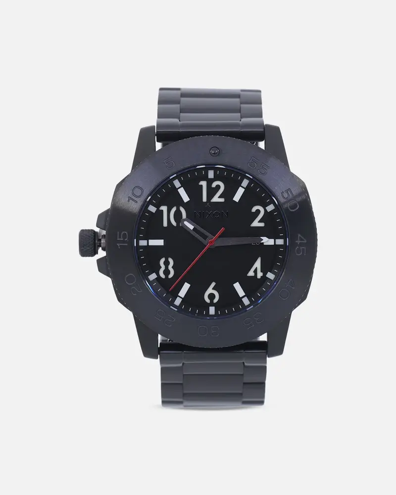 Nixon Smyth 44 Watch Super Black/Black 1
