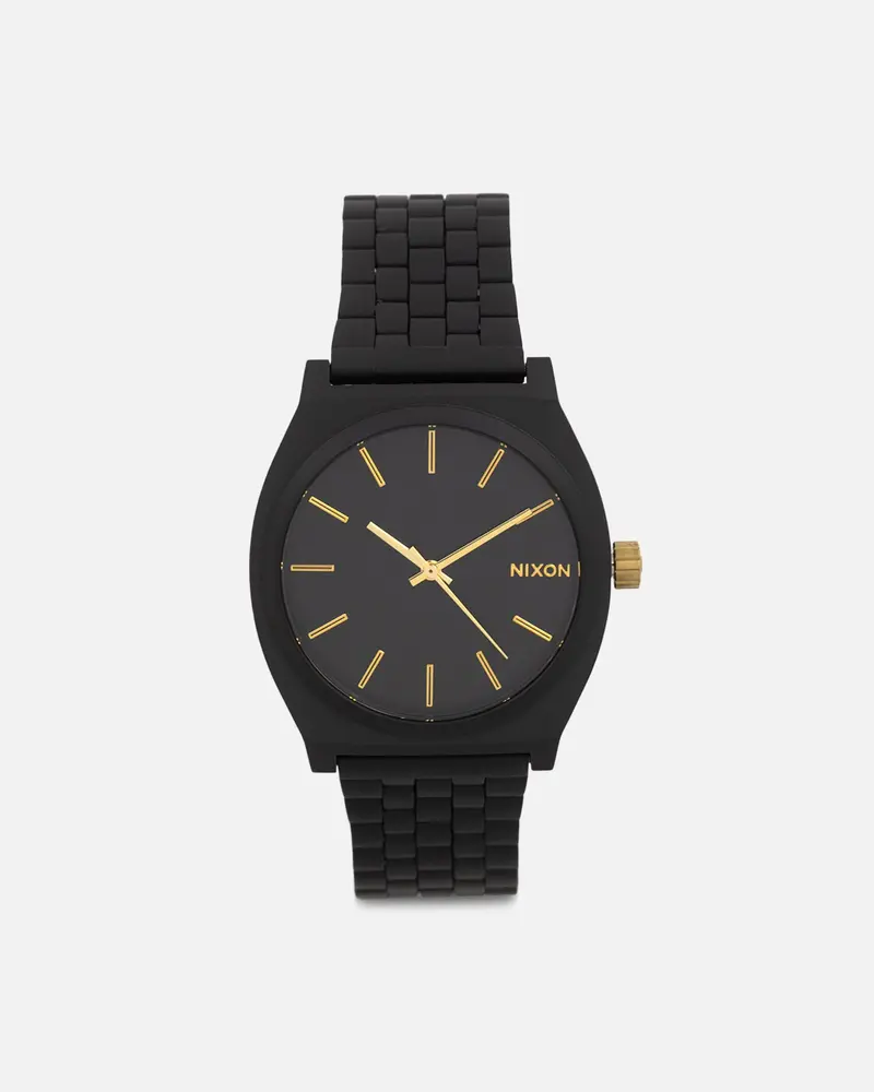 Nixon Time Teller Matte Black/Gold 1