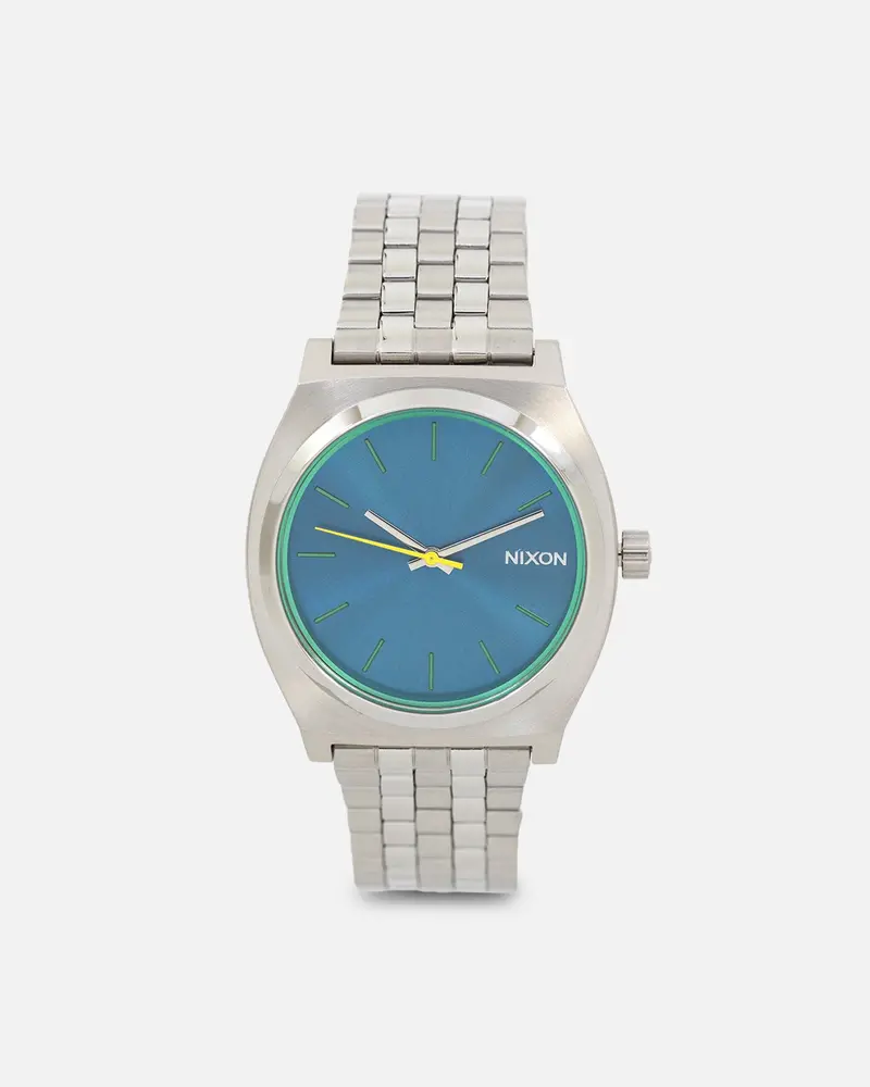 Nixon Time Teller Silver/Blue 1