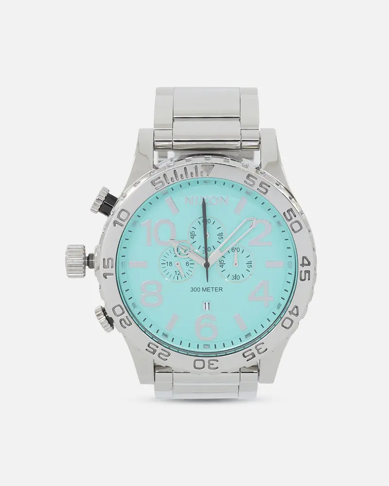 Nixon X Culture Kings 51-30 Chrono Silver/Turquoise 1