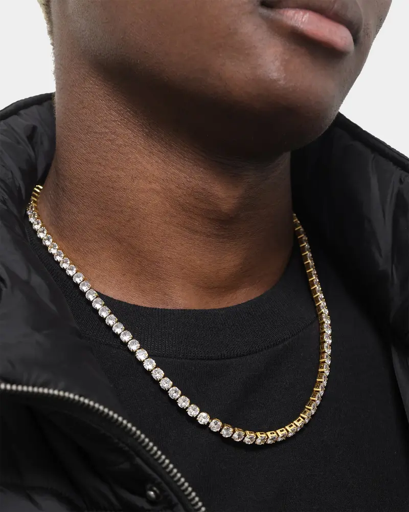 Nxs 5Mm Tennis Chain Gold 1
