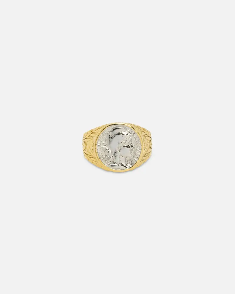 Nxs Gladiator Ring Gold/White Gold 1