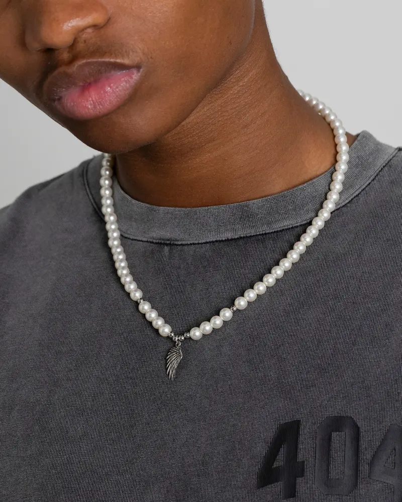 Nxs Wing Pearl Chain Steel/Pearl 1