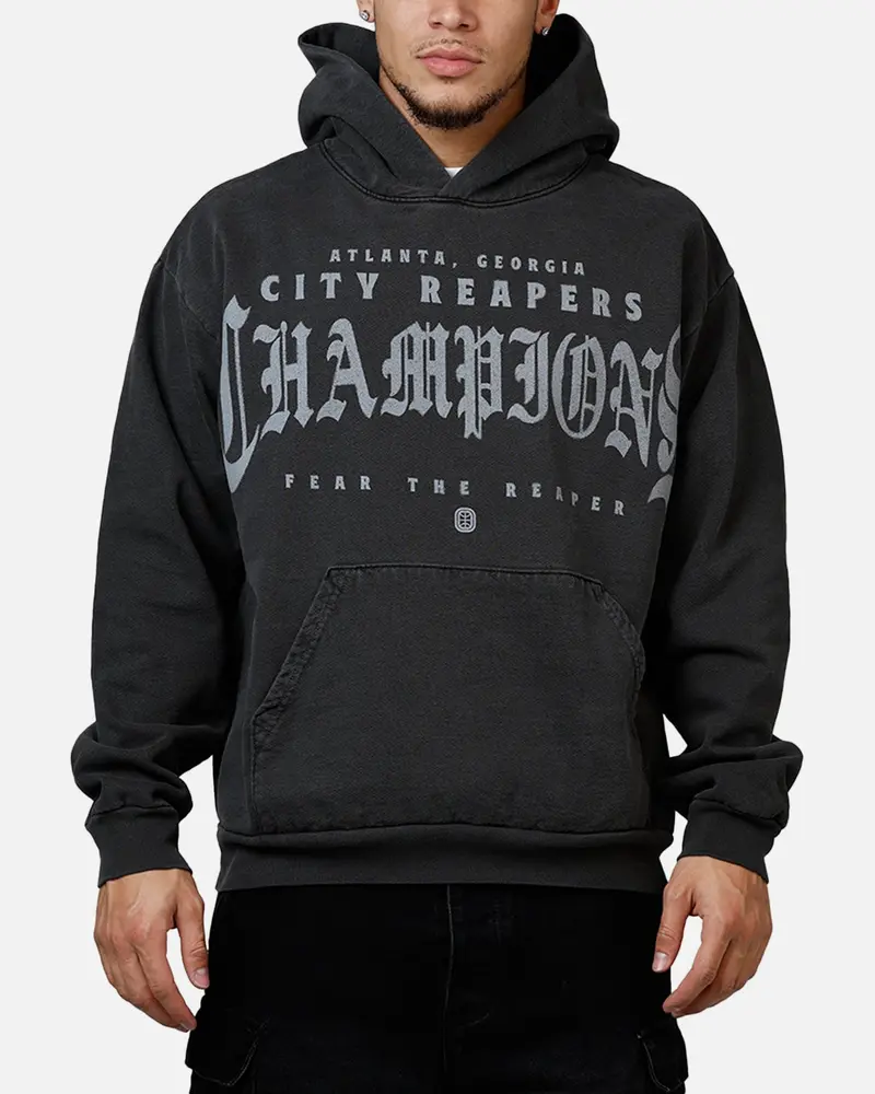 Overtime Champions Hoodie Vintage Black 1