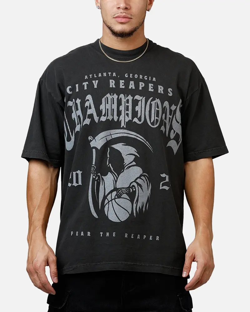 Overtime Champions T-Shirt Vintage Black 1